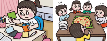 '모자르다'와 '모자라다'