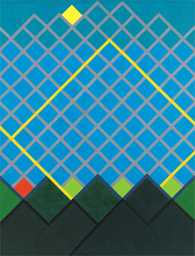 작품4 - ‘산-푸른 산’, 1994.