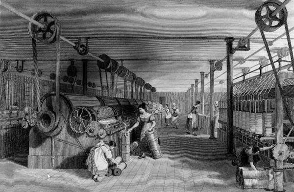 18세기 영국에서 산업혁명이 시작되면서 방직기가 설치된 직물 공장이 늘어났어요. 이로 인해 숙련 수공업자들은 돈벌이를 잃고 공장 노동자로 취직해야 했지요. 