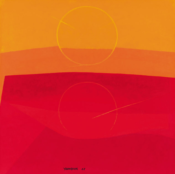 작품4 -〈Circle-A〉, 1968.