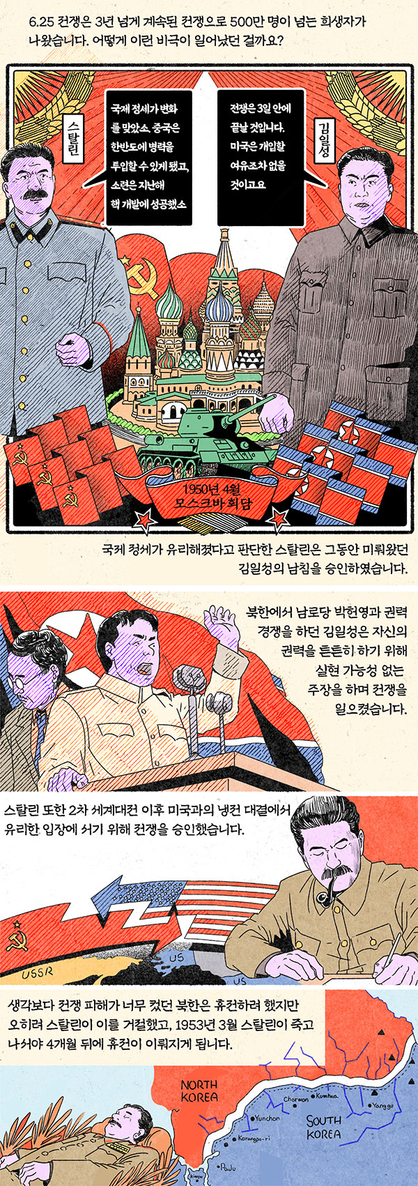 [뉴스 속의 한국사] 김일성, 스탈린과 회담서 
