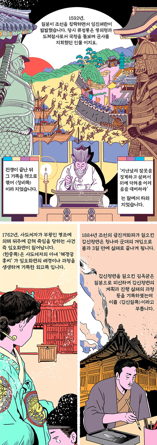 [뉴스 속의 한국사] 3일 천하 김옥균의 '갑신일록'… 혜경궁 홍씨는 '한중록' 남겨