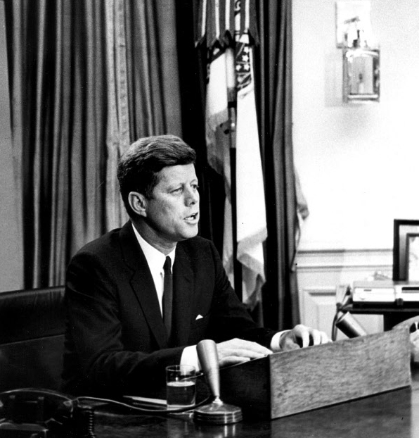 미국의 제35대 대통령인 케네디. /위키피디아