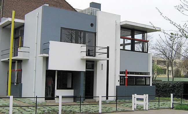네덜란드에 세워진 슈뢰더 하우스. /위키피디아