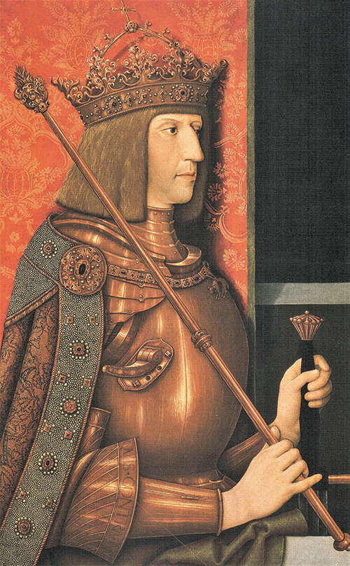 작품1 - 베른하르트 슈트리겔(원작을 모사), ‘막시밀리안 1세’(1508년 이전). /빈미술사박물관