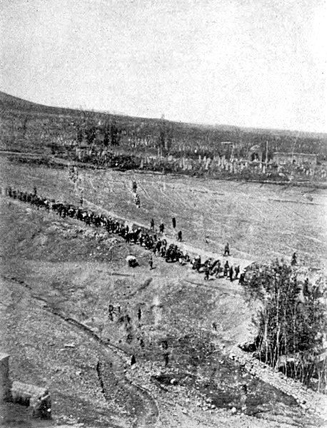1915년 대학살로 추방된 사람들. /위키피디아