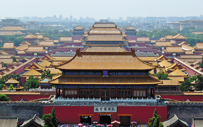 중국 베이징에 있는 자금성의 모습. /위키피디아