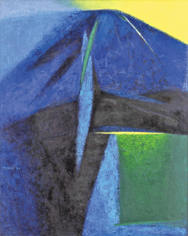 작품3 - 유영국, ‘산’, 1966, 삼성미술관 리움. /소마미술관