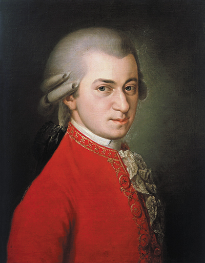 볼프강 아마데우스 모차르트(1756~1791). 바르바라 크라프트의 그림. /위키피디아