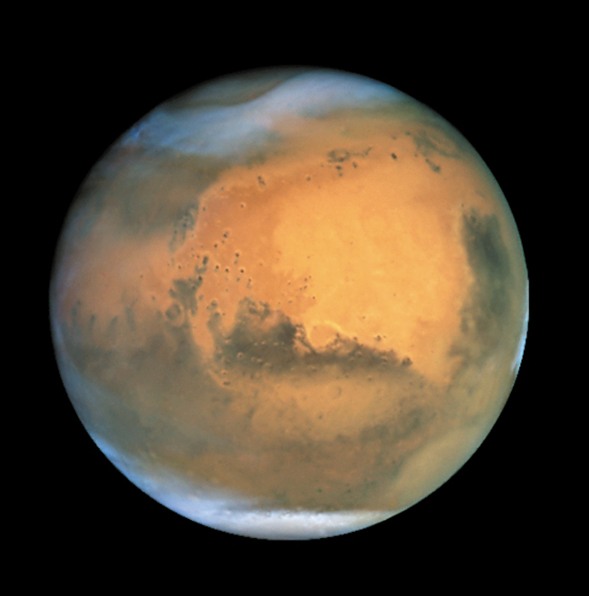 행성 '화성'의 모습. /위키피디아