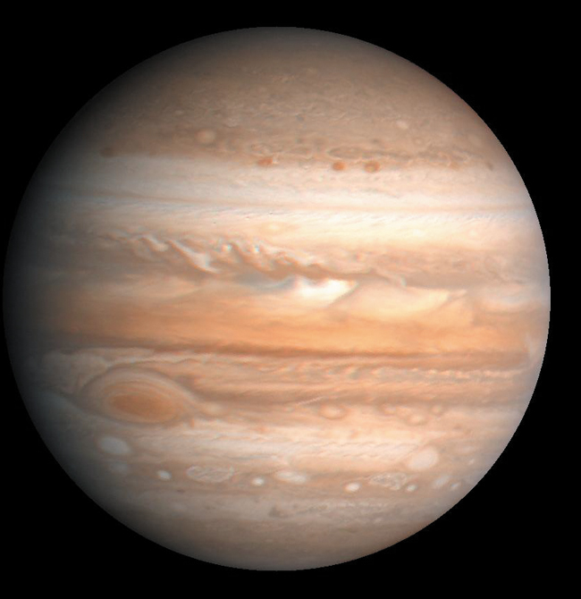 행성 '목성'의 모습. /위키피디아