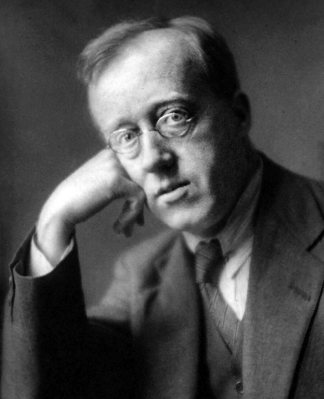 1921년 영국 작곡가 구스타브 홀스트의 모습. /위키피디아