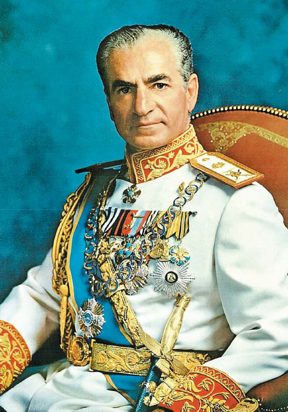 레자 샤의 아들 무함마드 레자 샤.