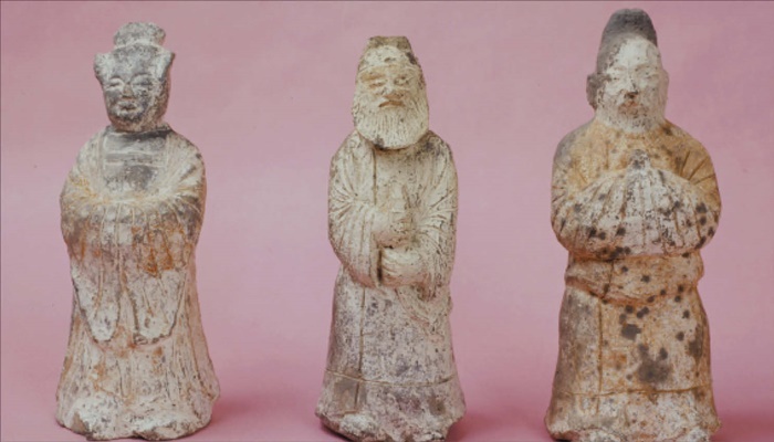 경북 경주 용강동에서 출토된 흙인형. 이 유물도 페르시아인을 형상화했을 것이라는 분석이 있습니다.