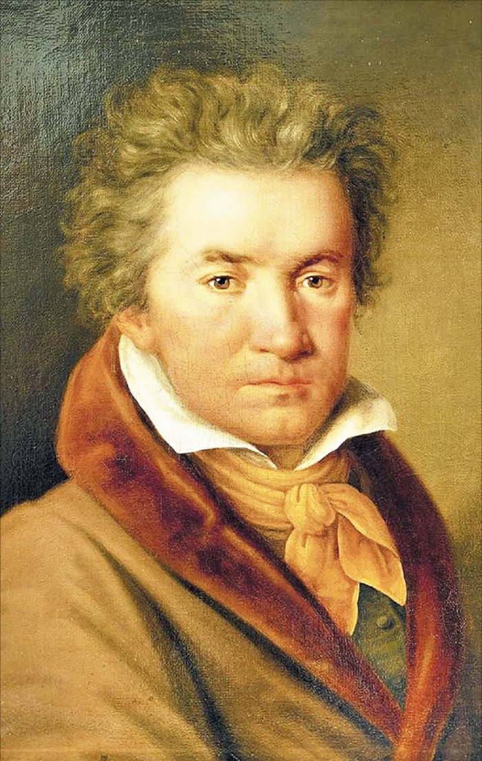 1815년 그린 베토벤의 초상화예요.