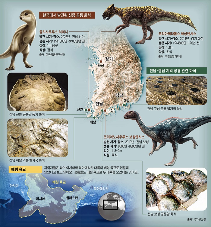 [재미있는 과학] 전남서 발견된 아기 공룡 화석… '둘리'라는 이름 붙었죠